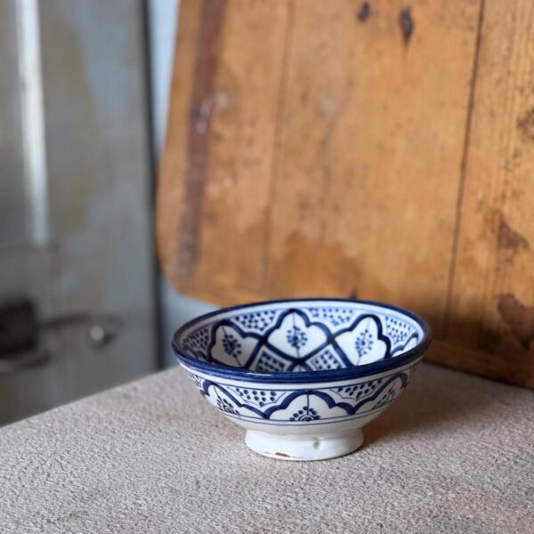 Portofino Skål - Traditionelle Blå och vit, Dia 15cm