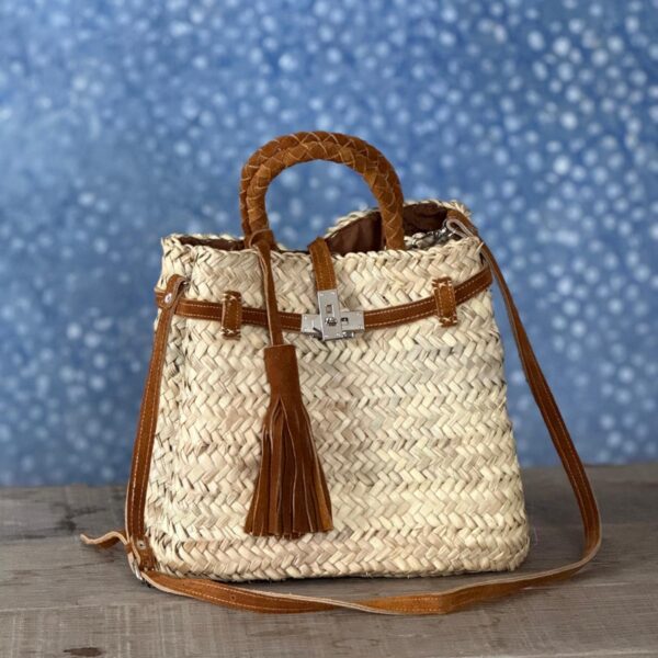 Un panier - Medium, Korg med bruna detaljer