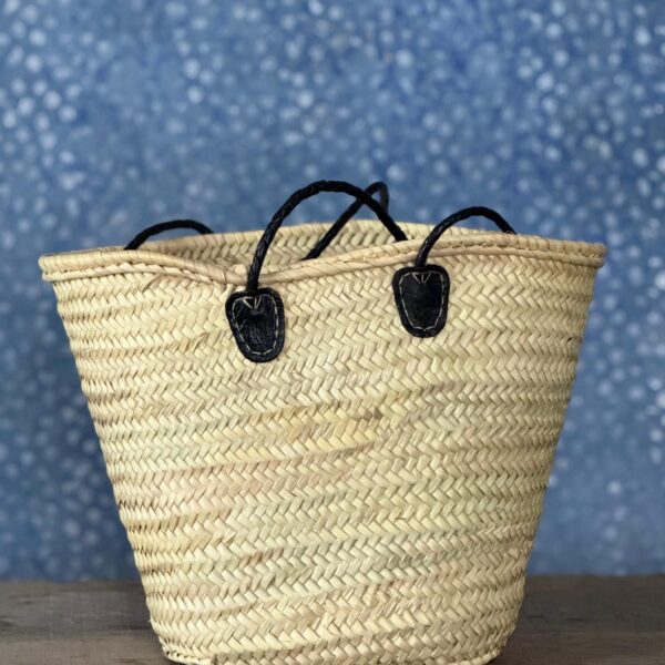 Un panier - Large, Korg med svarta detaljer