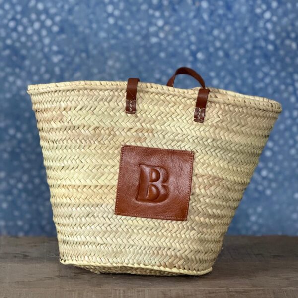 Un panier - Medium, Korg med bruna detaljer