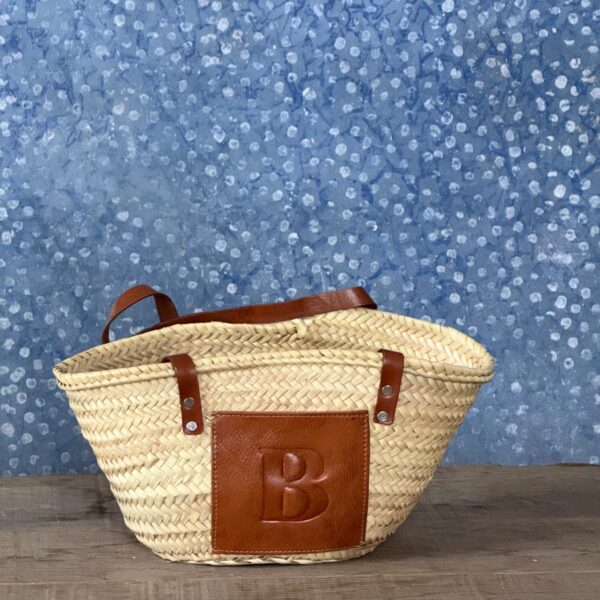 Un panier - Small, Korg med bruna detaljer