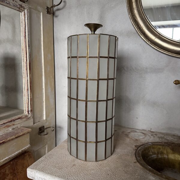 Des lampes verre dépoli