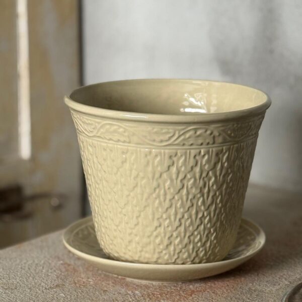 Kruka Querqus - Beige, 24x20