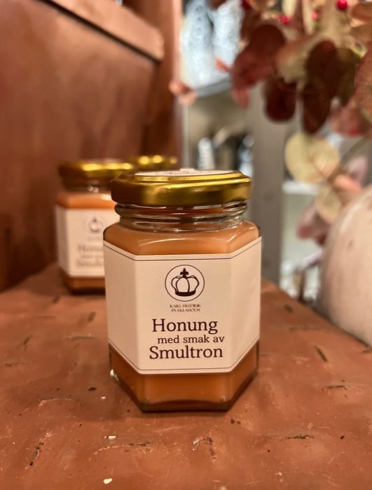 Honung med smak av smultron